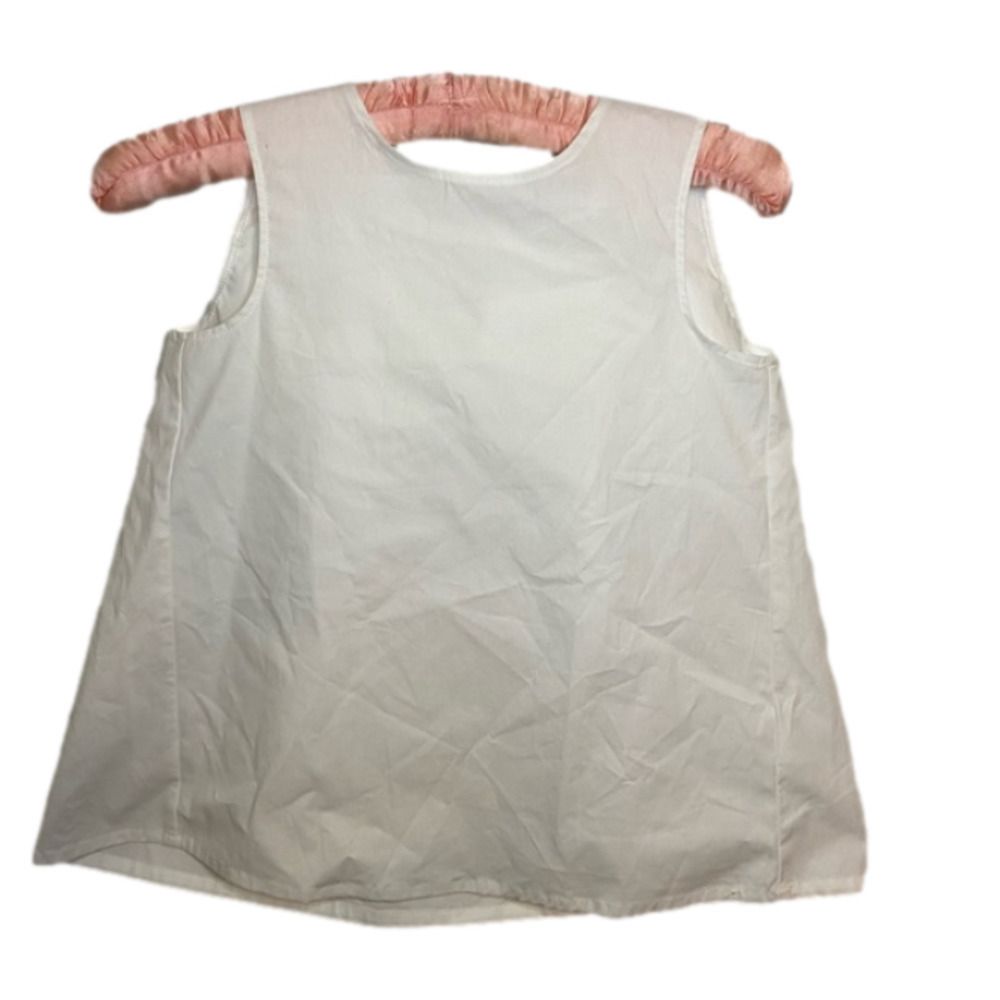 DOUUOD NWT white bow back blouse girls